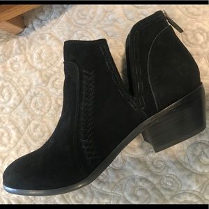 Vince Camuto Black Suede Booties